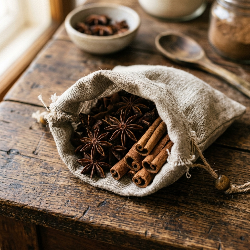 Warm Cinnamon & Clove Sachet